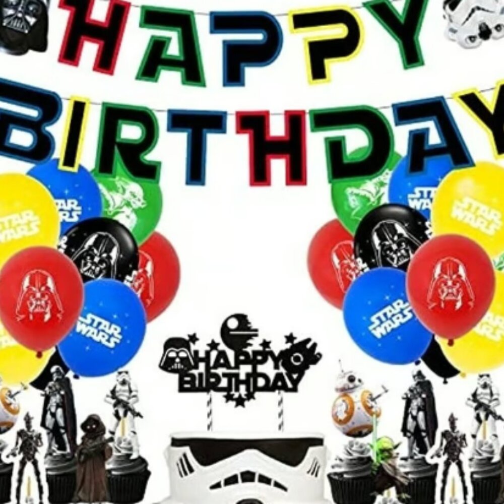 STARS Wars Birthday Party SET